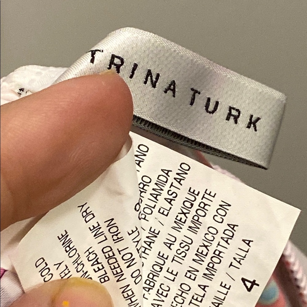 Trina Turk Halter Swim Tank Top - Picture 6 of 12